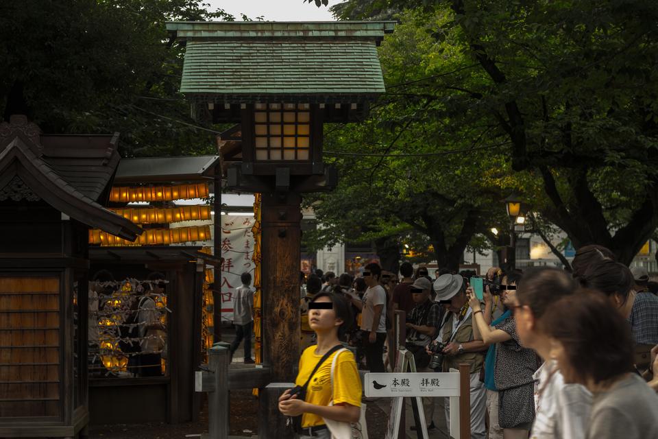 Surrounding area of Yasukuni shrine